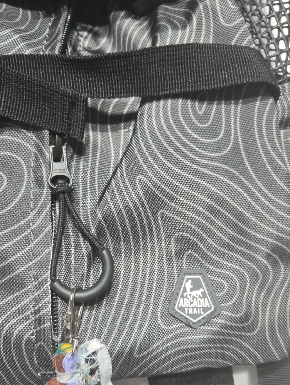 Arcadia Trail Dog Backpack Carrier with Custom Pull